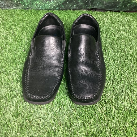 NEIL M Loafers Black Leather 8.5 main image 4